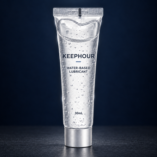 KEEPHOUR WATER GEL water-based lubricant in a clear 30 mL tube.