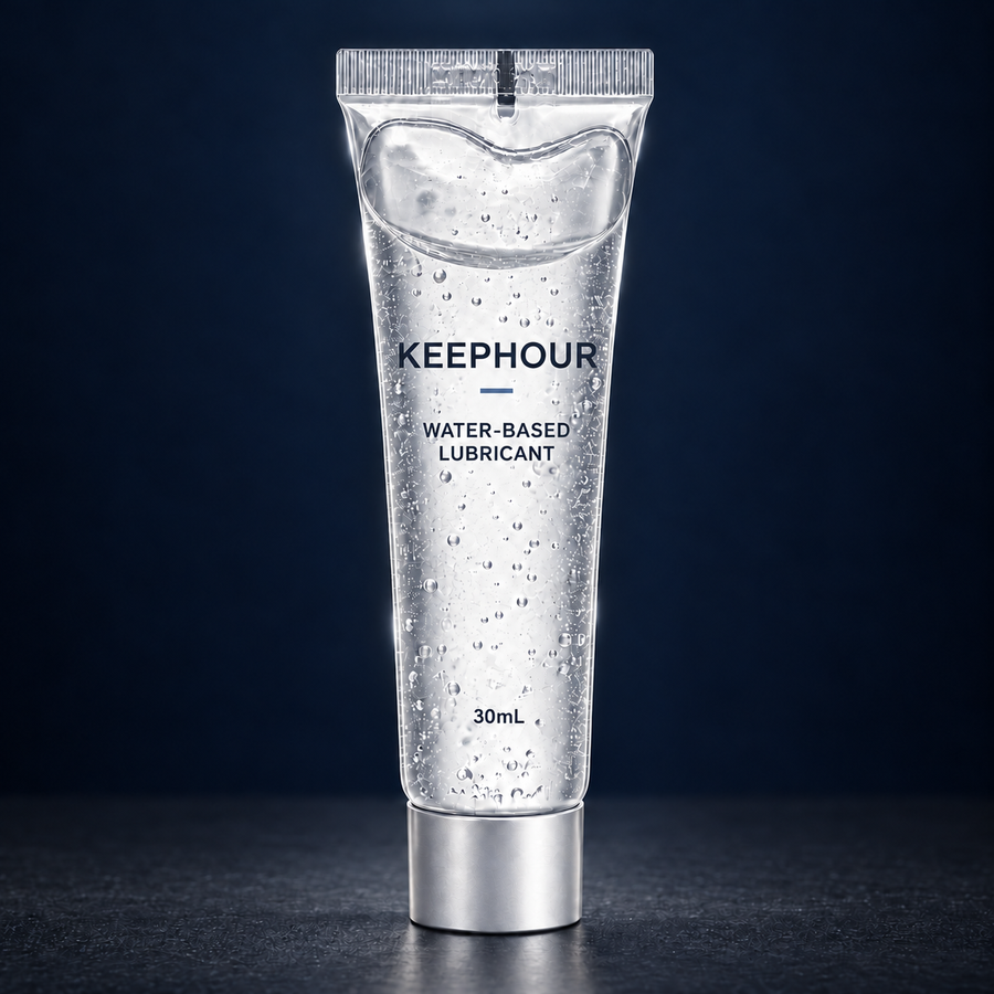 KEEPHOUR WATER GEL water-based lubricant in a clear 30 mL tube.