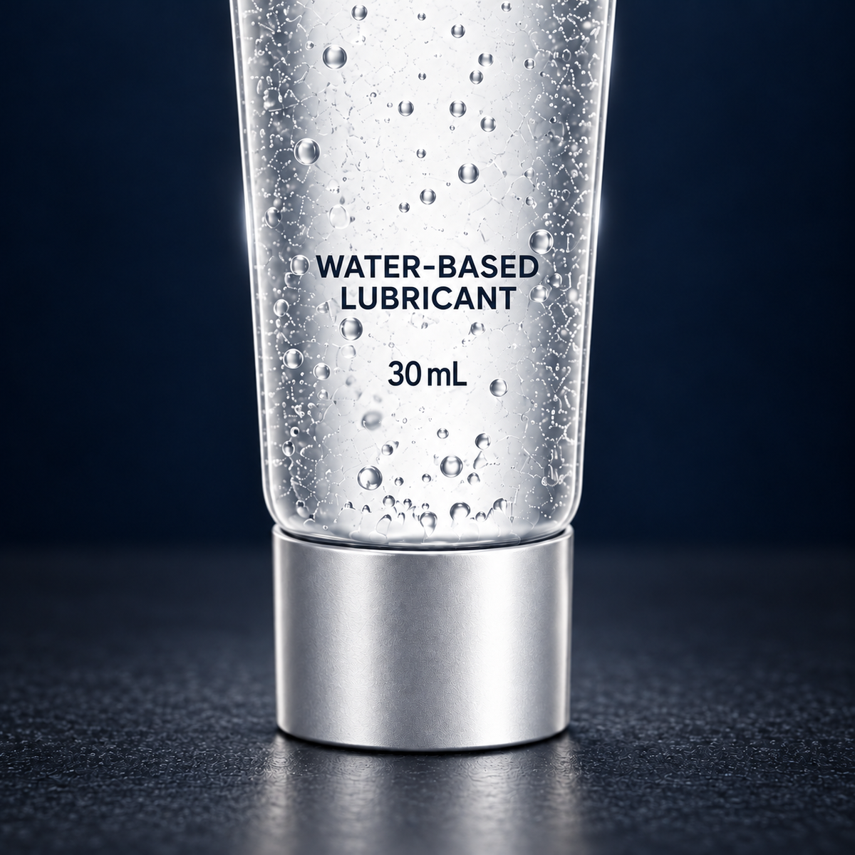 Close-up of the KEEPHOUR WATER GEL label and 30 mL volume.